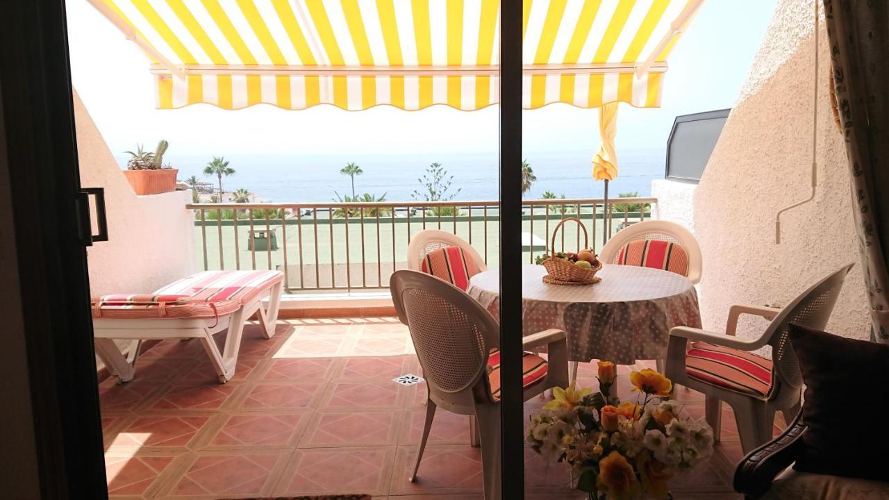 Apartment Mit Sonnenterrasse Und Panorama - Meerblick, 5 Min. Von Hafen + Strand Acantilado de los Gigantes Extérieur photo