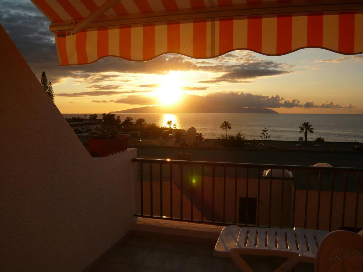 Apartment Mit Sonnenterrasse Und Panorama - Meerblick, 5 Min. Von Hafen + Strand Acantilado de los Gigantes Extérieur photo
