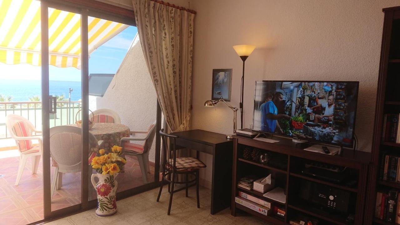 Apartment Mit Sonnenterrasse Und Panorama - Meerblick, 5 Min. Von Hafen + Strand Acantilado de los Gigantes Extérieur photo