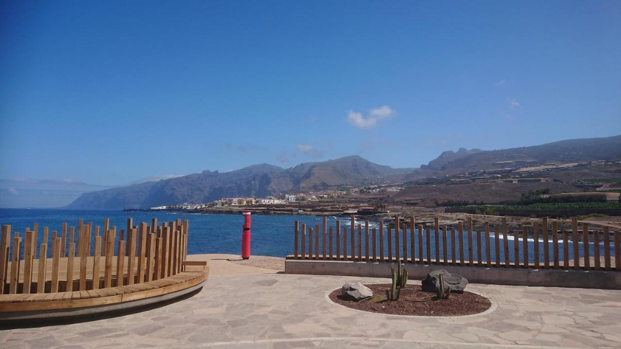 Apartment Mit Sonnenterrasse Und Panorama - Meerblick, 5 Min. Von Hafen + Strand Acantilado de los Gigantes Extérieur photo
